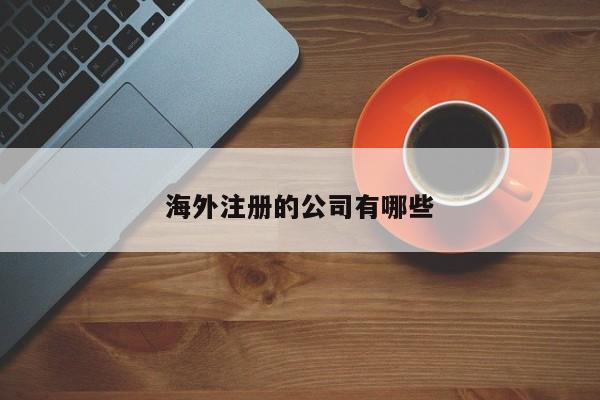 海外注册的公司有哪些